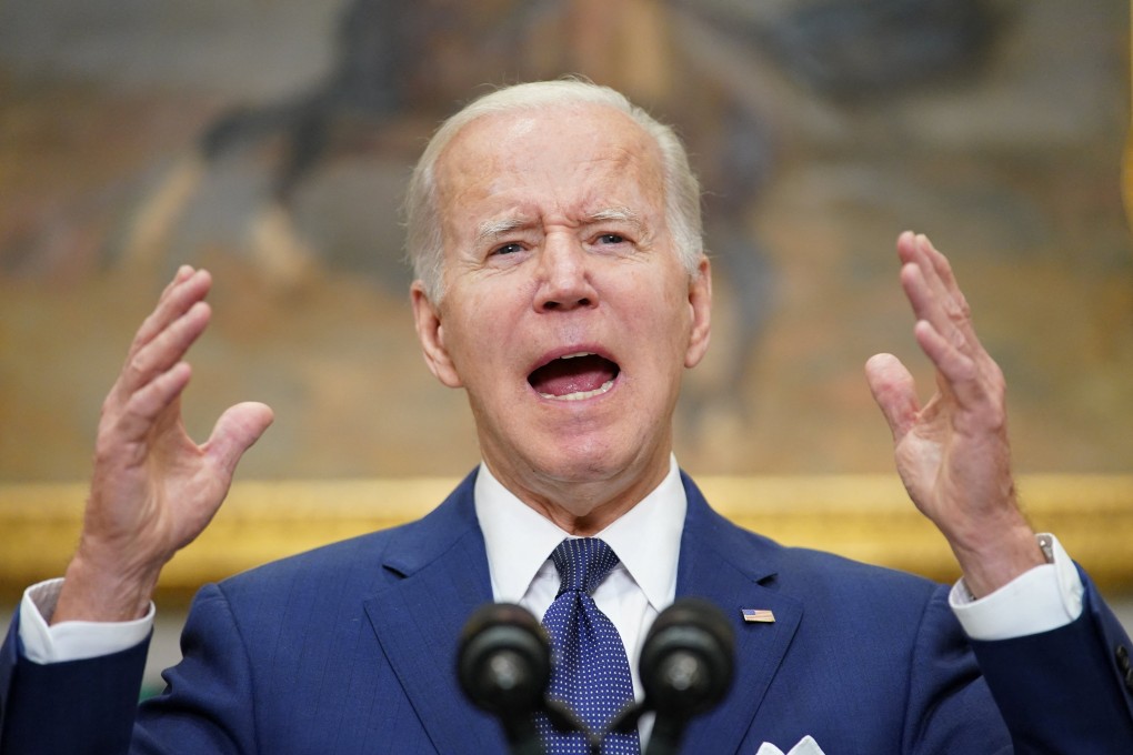 Joe Biden finished his first tour of Asia as president on Tuesday. Photo: Reuters