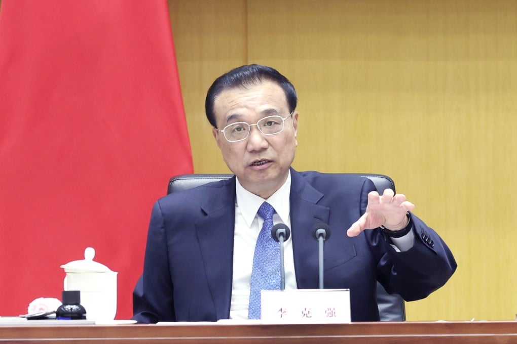 Premier Li Keqiang says a realistic target for the year’s second quarter is simply to get the economy back on a growth trajectory. Photo: Xinhua
