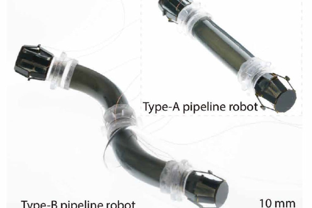 The robots can be extended. Photo: Handout