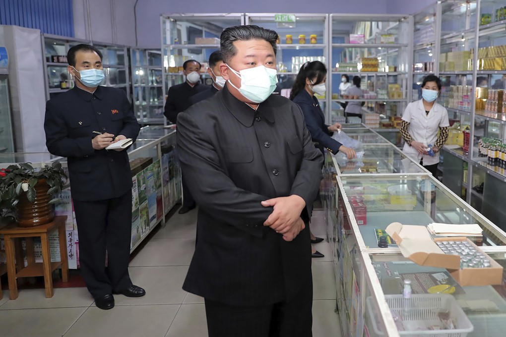 North Korean leader Kim Jong-un ordered all cities to be put under lockdown after the state for the first time said it had coronavirus in its borders earlier this month. Photo: AP