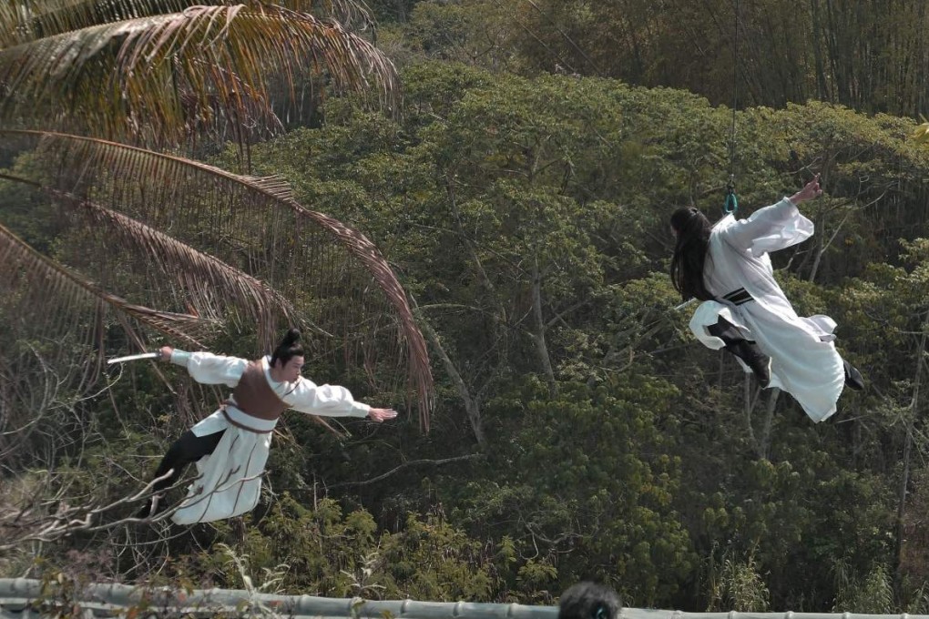 Hsu Che-Yu’s The Making of Crime Scenes video installation. Photo: Hsu Che-Yu and Vanguard Gallery