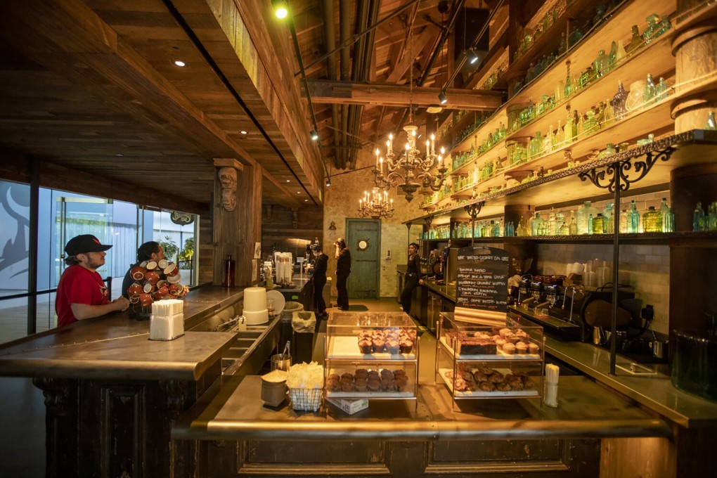 League of Legends creator Riot Games’ HQ in Los Angeles has a free coffee shop Bilgewater Brew (above), named after a region where the game is set. Photo: Allen J. Schaben/Los Angeles Times/TNS