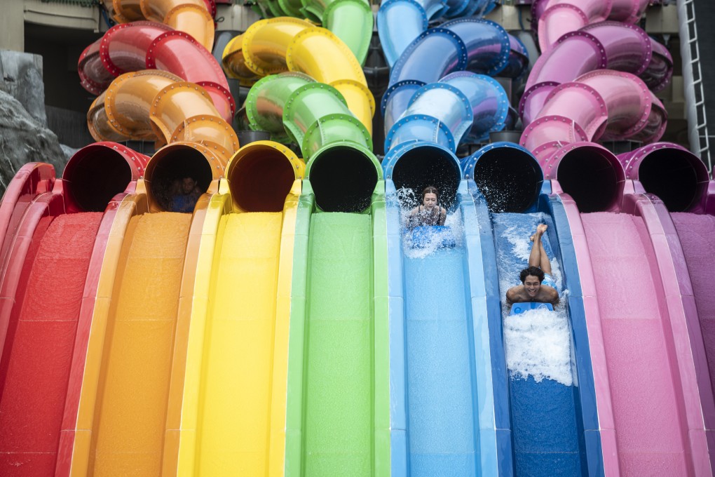 Hong Kong is opening up to visitors, and the city can now offer tourists five updated and brand new attractions, including Water World (above).. Photo: Vernon Yuen/NurPhoto via Getty Images