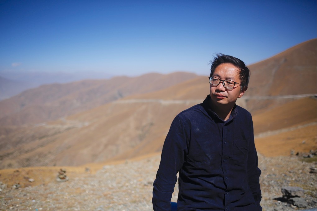Hohhot-born Chinese photographer Li Wei in Inner Mongolia, China, whose photos of the vast, nomadic land largely focus on steppe landscapes or peoples in traditional settings. Photo: Li Wei