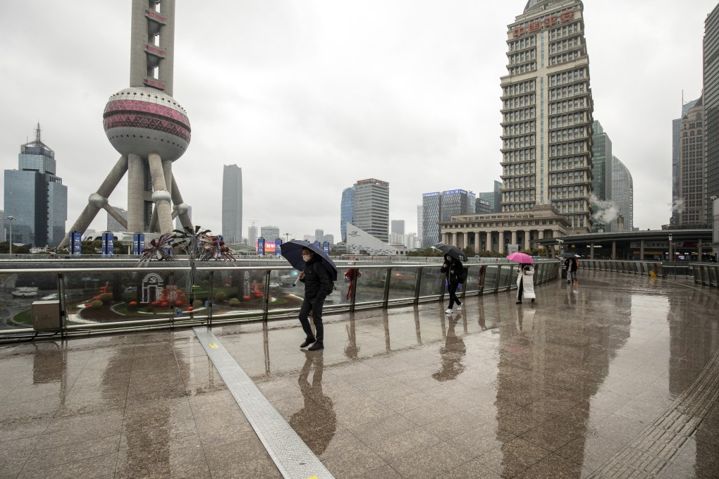 The Pudong and Lujiazui Financial District in Shanghai. The bearish calls have led traders to question whether the current bout of sell-offs in stocks has already priced in China’s most severe flare-up in the pandemic in two years and global policy tightening. Photo: Bloomberg