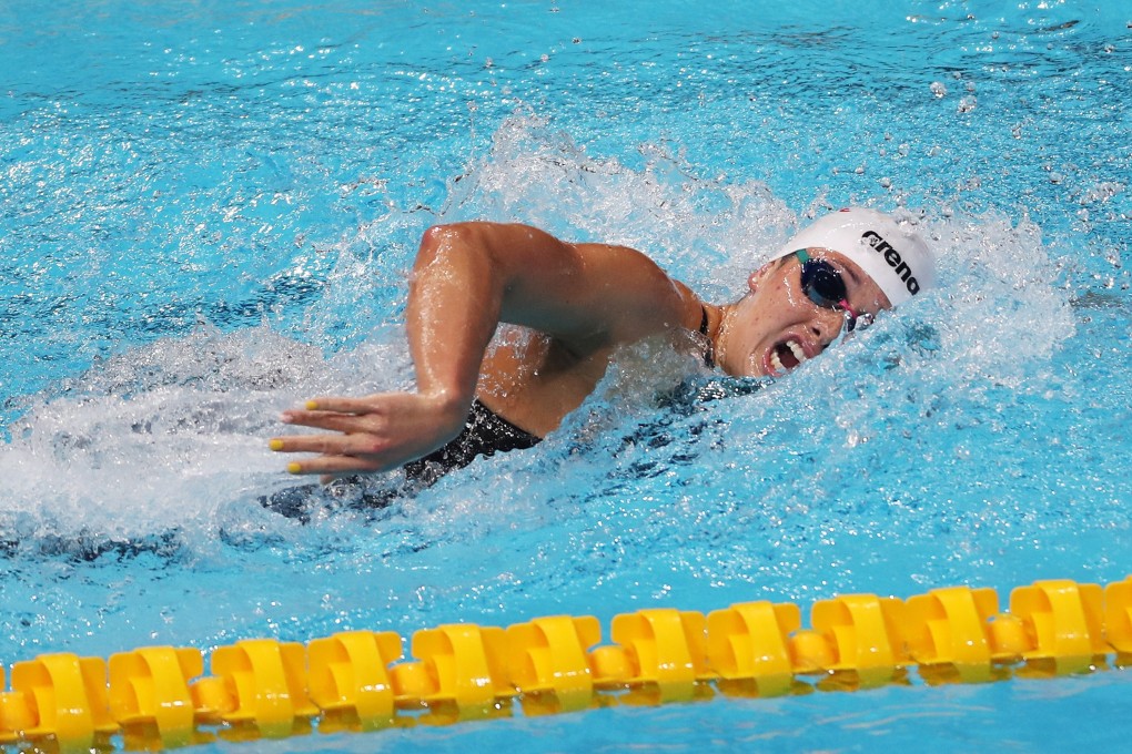 Siobhan Haughey will target her first long-course world title in Budapest in June. Photo: EPA-EFE