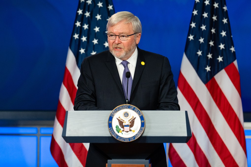 Former Australian PM Kevin Rudd. Photo: Bloomberg