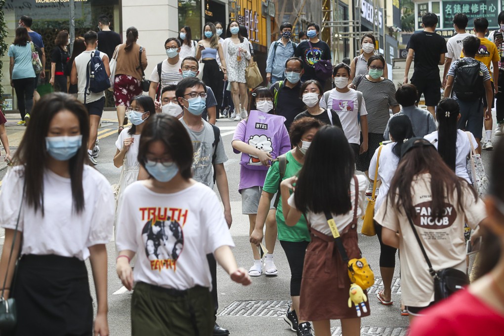 A coronavirus cluster with the more transmissive Omicron subvariant has expanded to Wan Chai. Photo: Edmond So