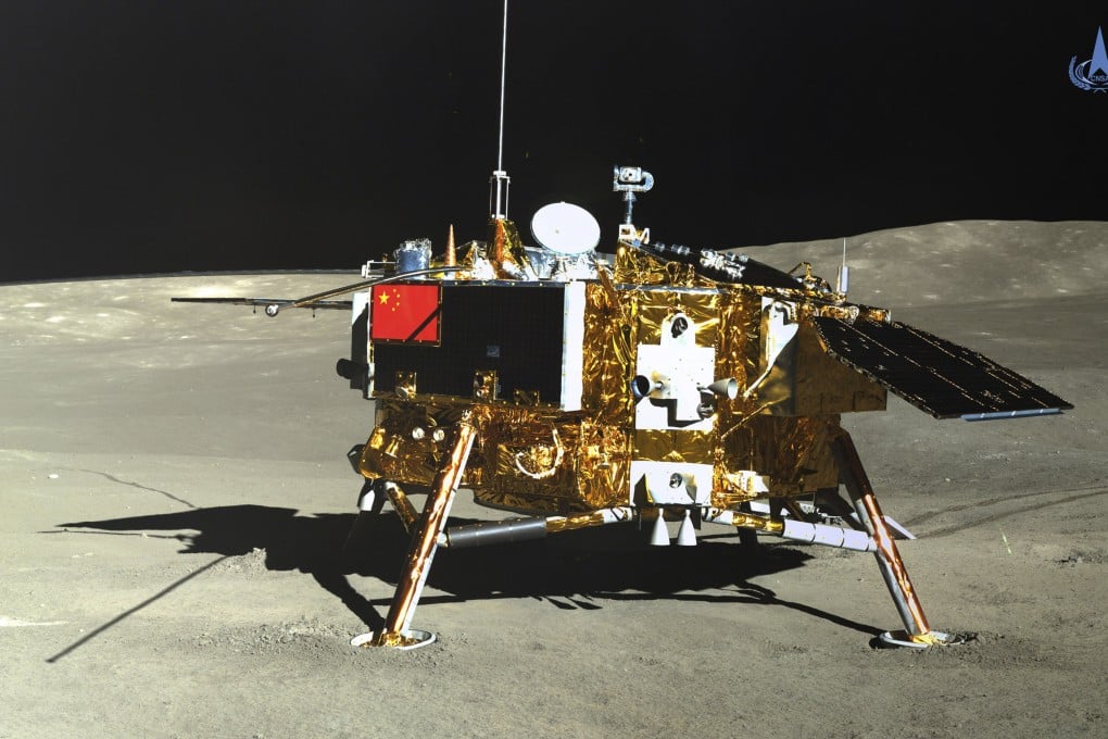 The Chang’e 4 probe landed on the far side of the moon three years ago. Photo: AP