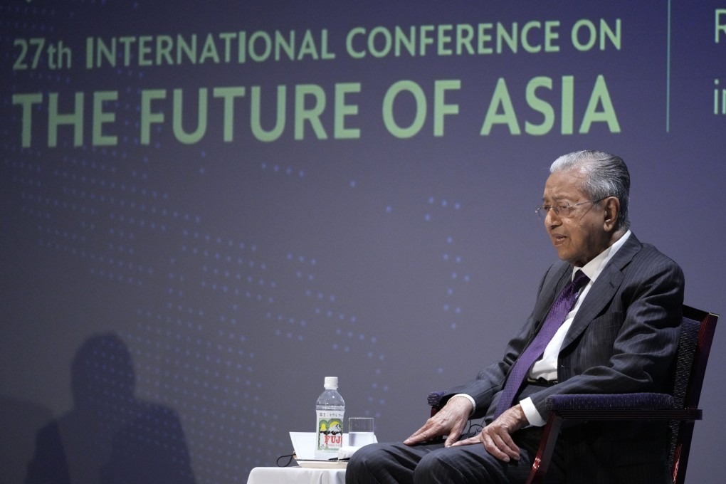 Mahathir bin Mohamad, former prime minister of Malaysia, said the US is trying to isolate China with a new trade group. Photo: EPA-EFE