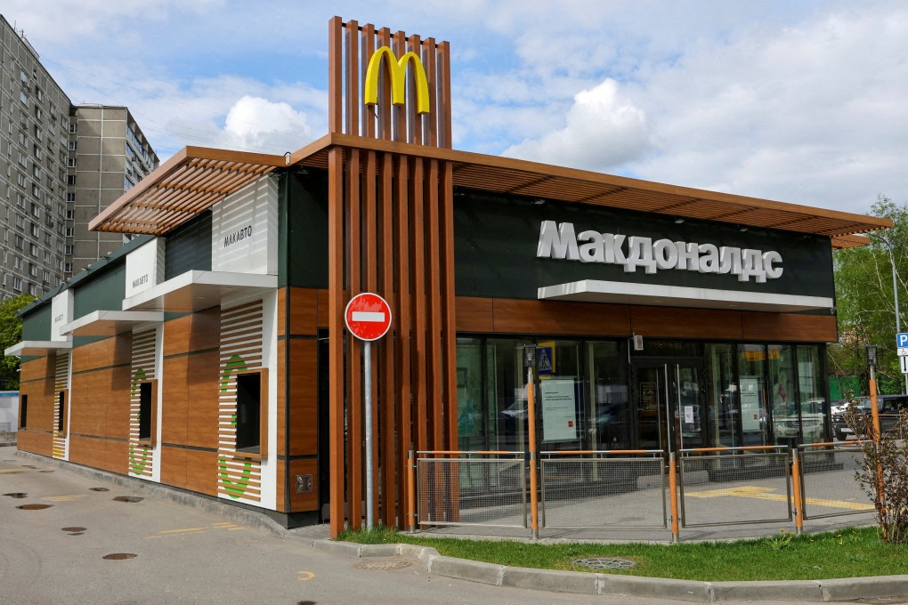 A closed McDonald’s restaurant in Moscow, Russia. Photo: Reuters