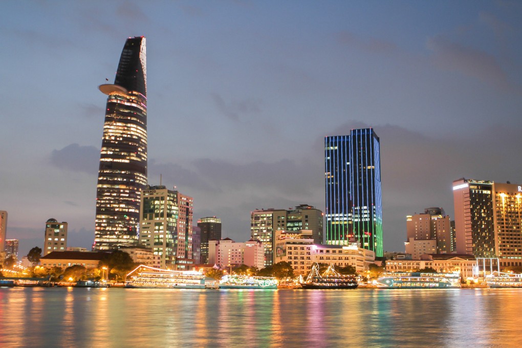 Night views along the Saigon River in Ho Chi Minh city on October 28, 2014. Singapore’s Golden Gate Ventures said it is opening new offices in in Ho Chi Minh and Hanoi as it targets Vietnam’s growing technology sector. Photo: Xinhua
