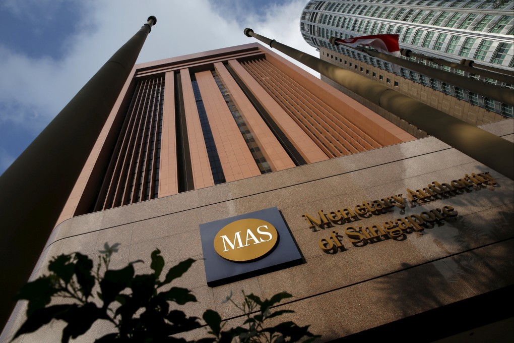 A view of the Monetary Authority of Singapore building in Singapore on April 18, 2016. Photo: Reuters