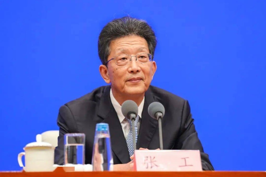 Zhang Gong takes over as mayor of Tianjin. Photo: Weibo