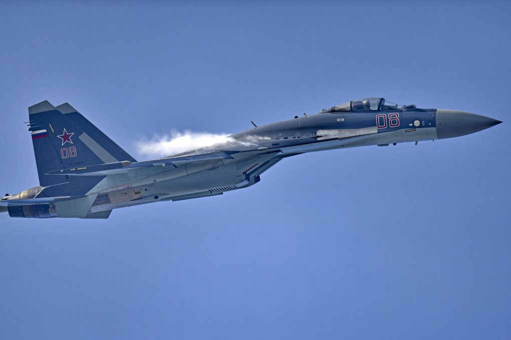 Two Su-35 fighters made an unexpected patrol near Taiwan on Monday. Photo; handout