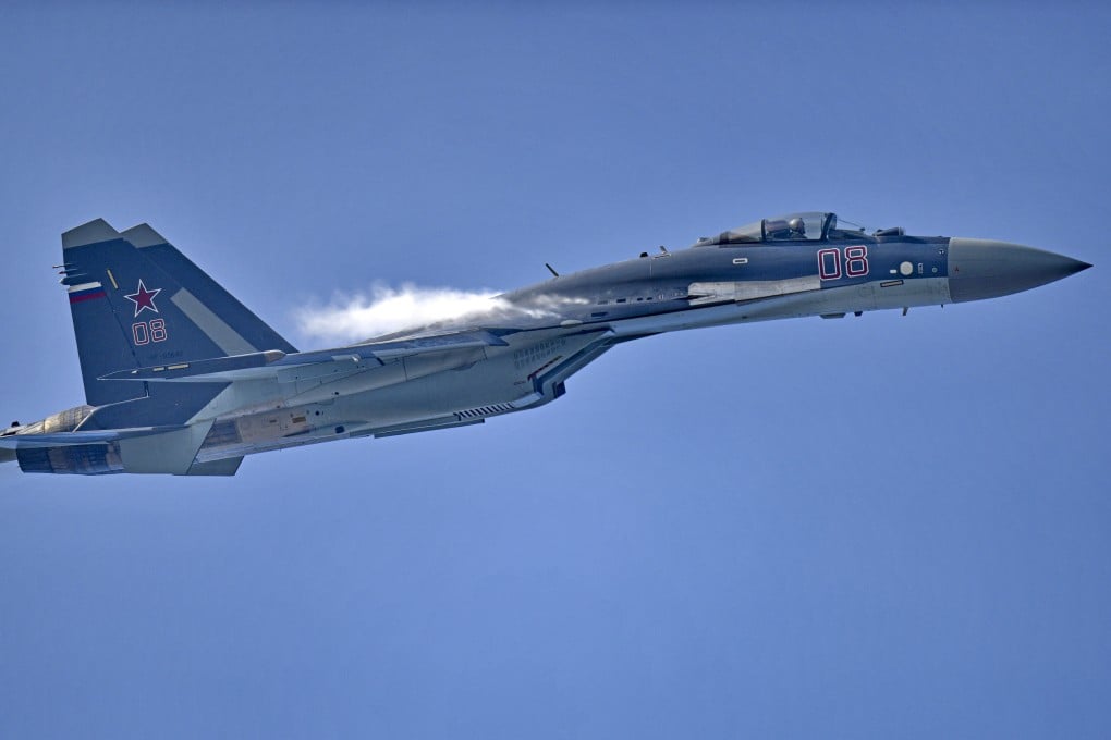 Two Su-35 fighters made an unexpected patrol near Taiwan on Monday. Photo; handout