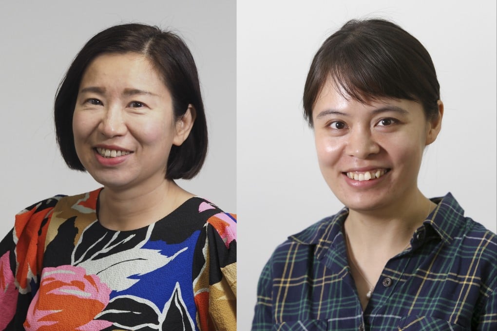 Hong Kong news editor Denise Tsang and senior China reporter Laura Zhou. Photo: SCMP