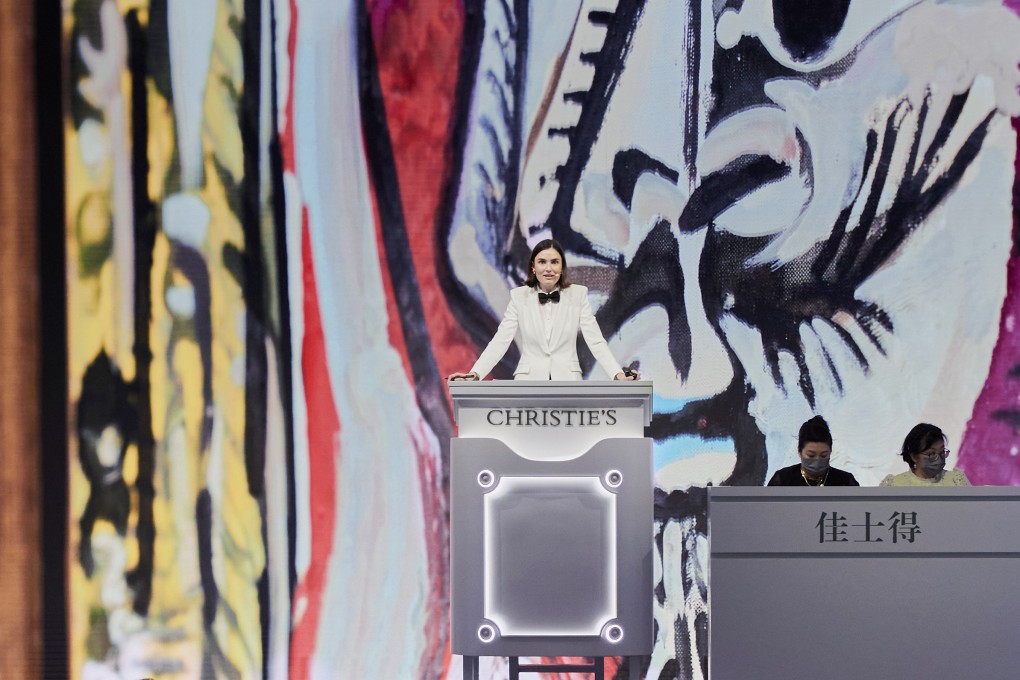 Pablo Picasso’s Buste d’homme dans un cadre (1969), from the estate of actor Sean Connery was sold for US$22 million at the recent Christie’s auction. Photo: Christie’s