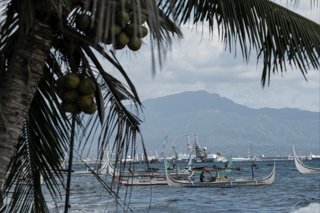 Fishing boats anchored in The Philippines, which is claiming ‘harassment’ by China. Photo: Bloomberg