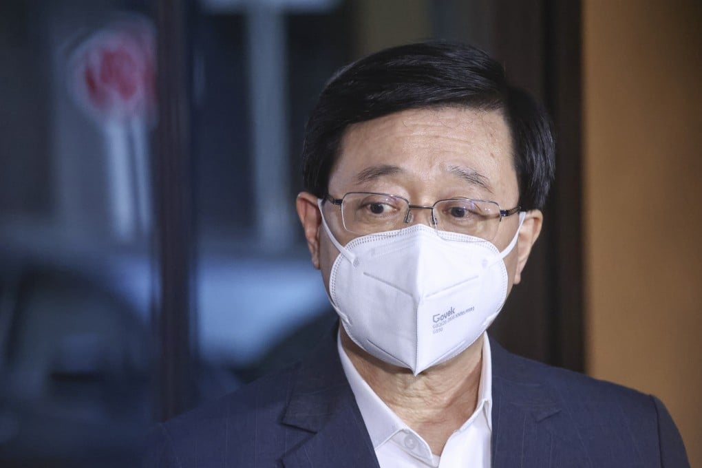 Lee is expected to lead Hong Kong out of the economic woes inflicted by the pandemic, while also maintaining order and stability. Photo: K. Y. Cheng