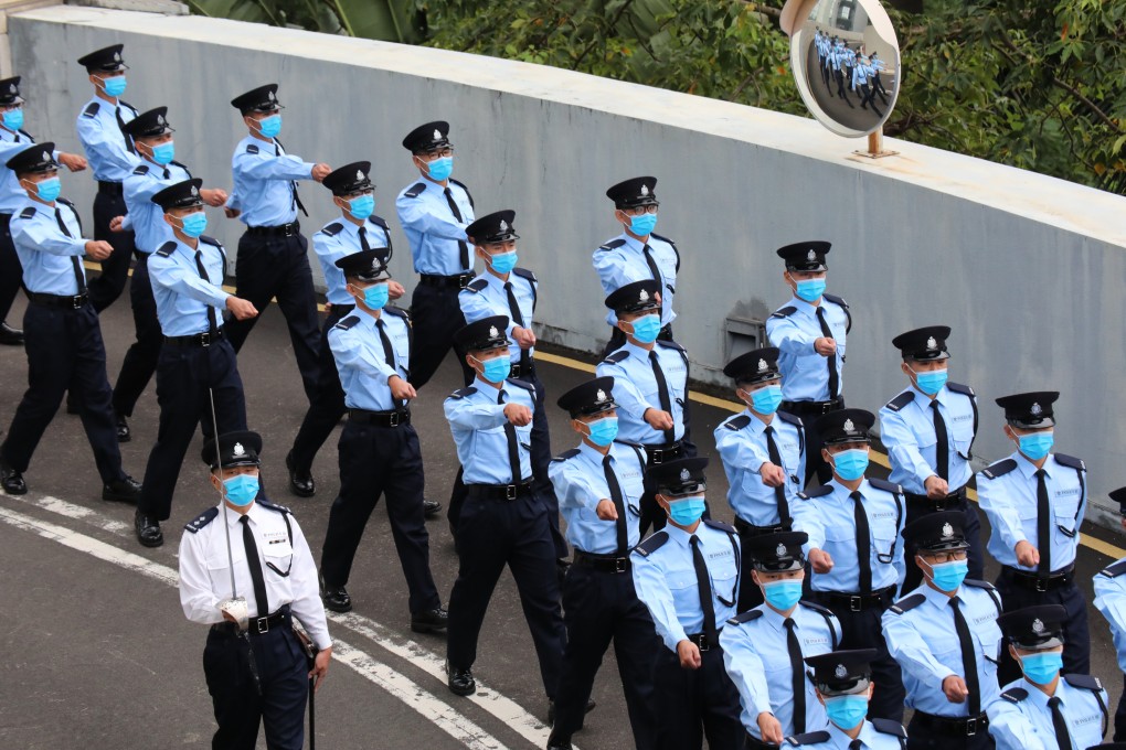 A shrinking young workforce and general lukewarm interest in government jobs have further compounded Hong Kong police’s recruitment problems. Photo: Felix Wong