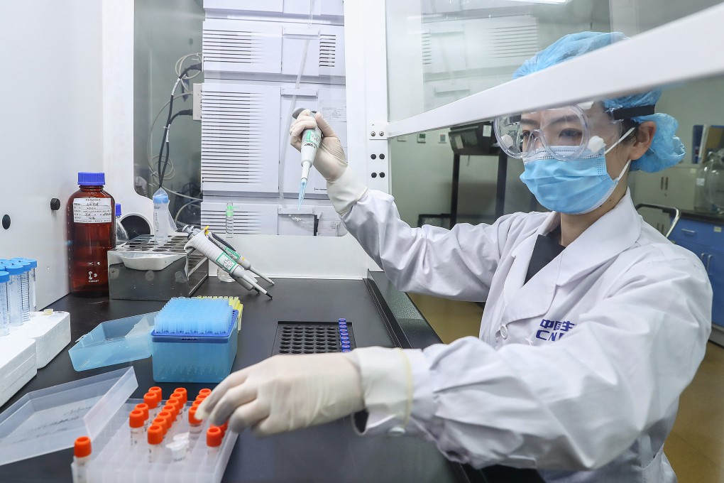 clinical trials of a home-grown Omicron jab having started in Zhejiang province earlier this month. Photo: Xinhua