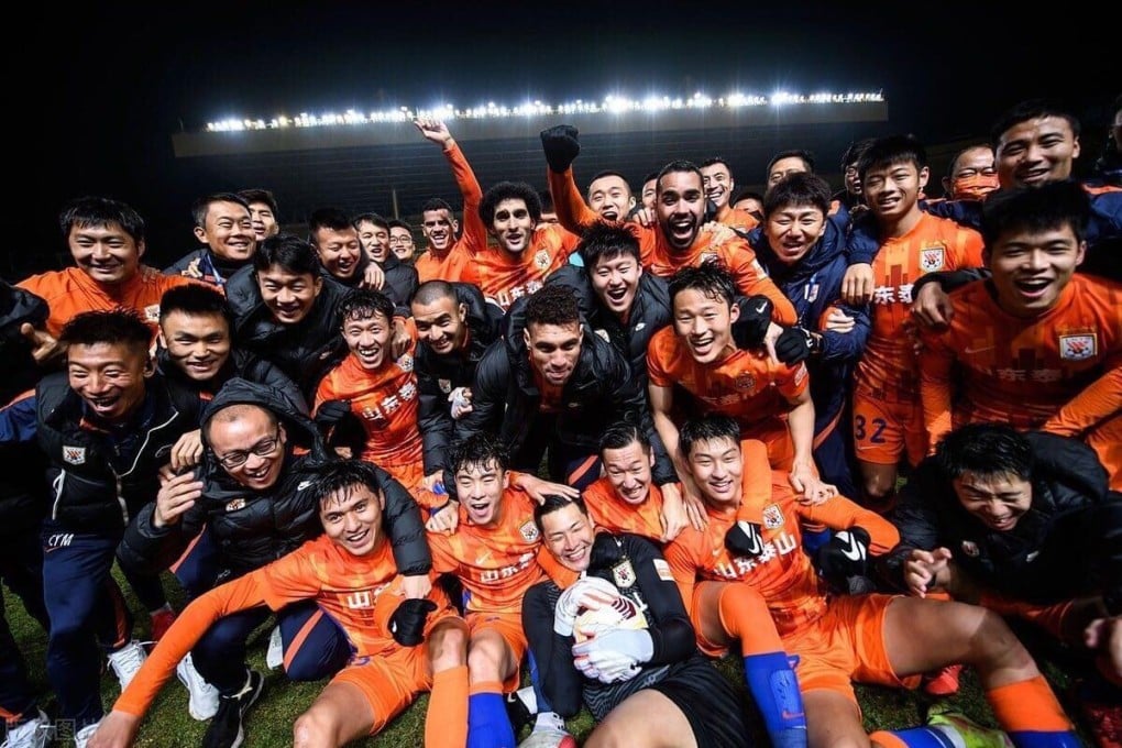 Defending Chinese Super League champions Shandong Taishan get the new season under way on June 3. Photo: Handout