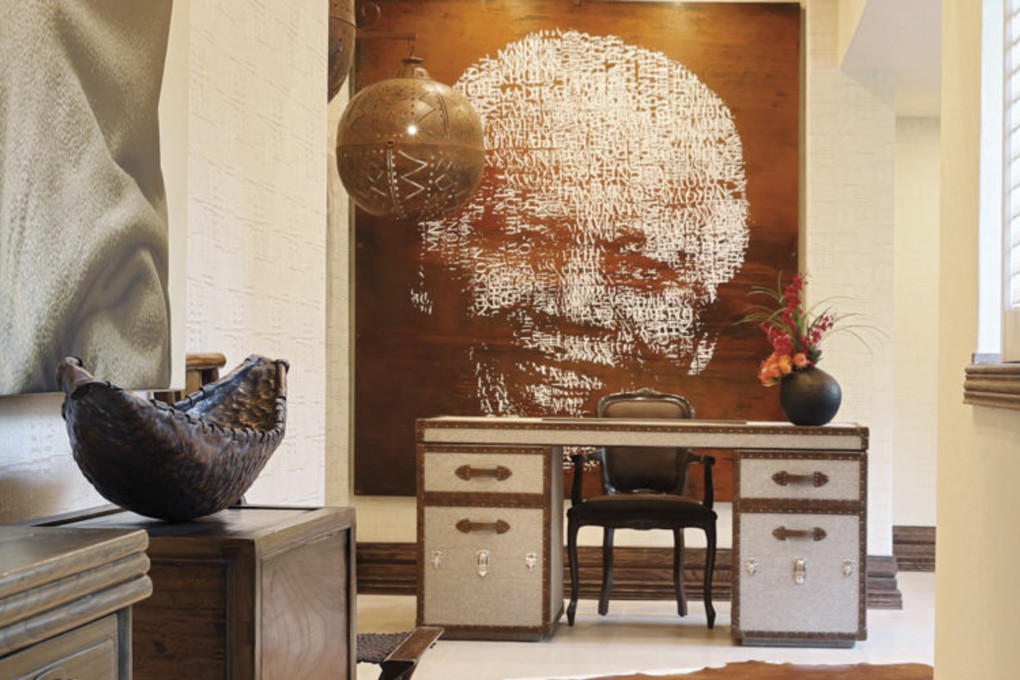 A room in the Saxon Hotel, Johannesburg, South Africa, where Nelson Mandela wrote his autobiography. Photo: The Saxon Hotel