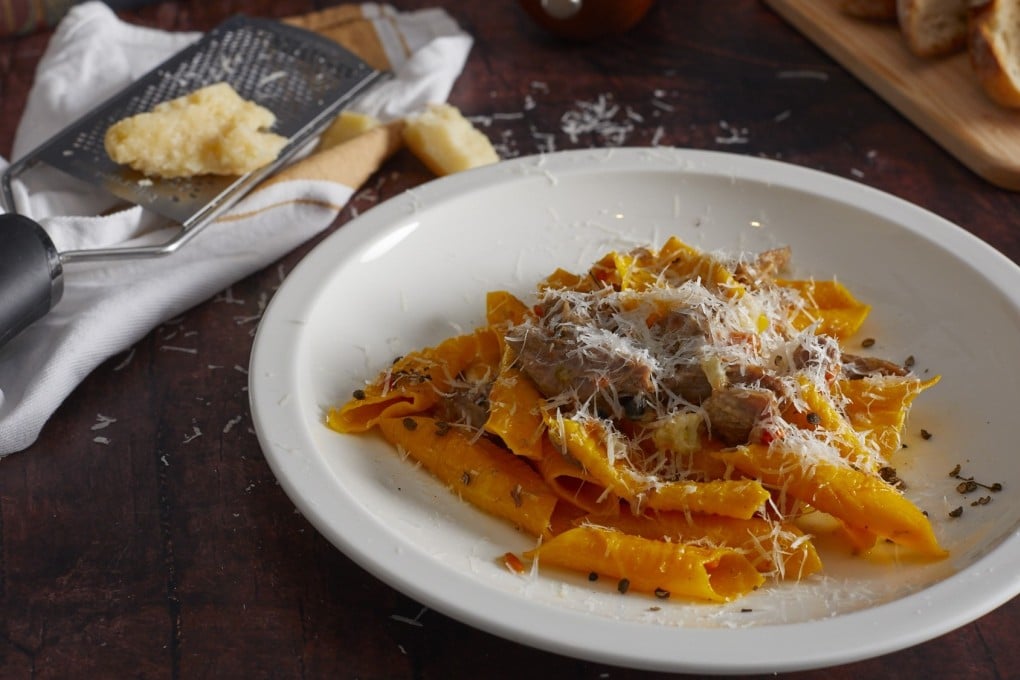Garganelli pasta with duck ragu at Pici in Central, Hong Kong, a restaurant that jewellery designer David Peereboom considers one of the best in the city. Photo: SCMP