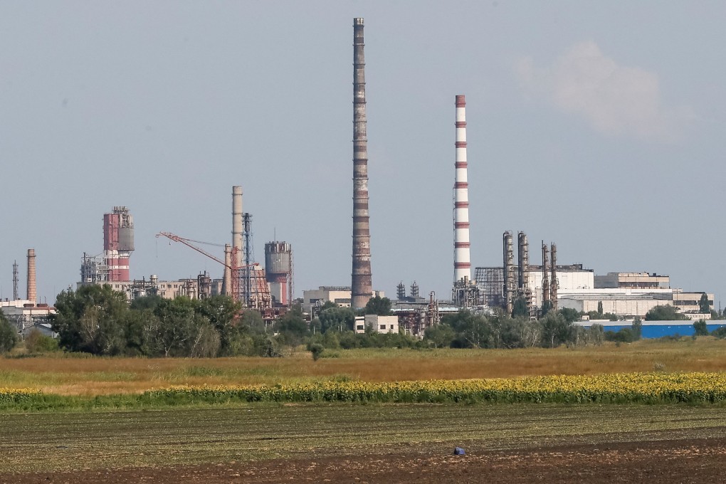 The Azot chemical plant in Sievierodonetsk, Ukraine. File photo: Reuters
