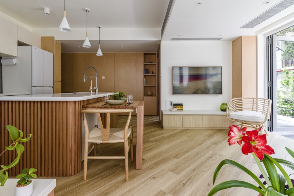 This elderly friendly New Territories flat in Hong Kong was inspired by a century-old longan tree. Photo: John Butlin. Styling: Flavia Markovits; Photo assistant: Timothy Tsang