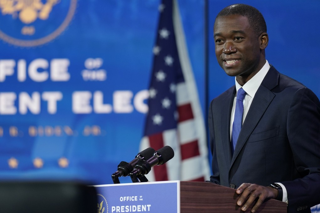 Biden administration needs to balance short-term price reduction goals against the longer-term need to address unfair competition from China when considering whether to cut some tariffs on Chinese good, says deputy US Treasury secretary Wally Adeyemo. Photo: AP