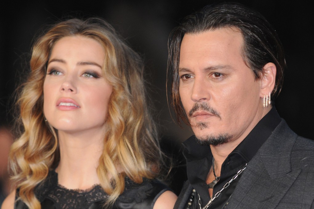 Amber Heard and Johnny Depp in London in 2015. Photo: UPPA / Zuma Press / TNS