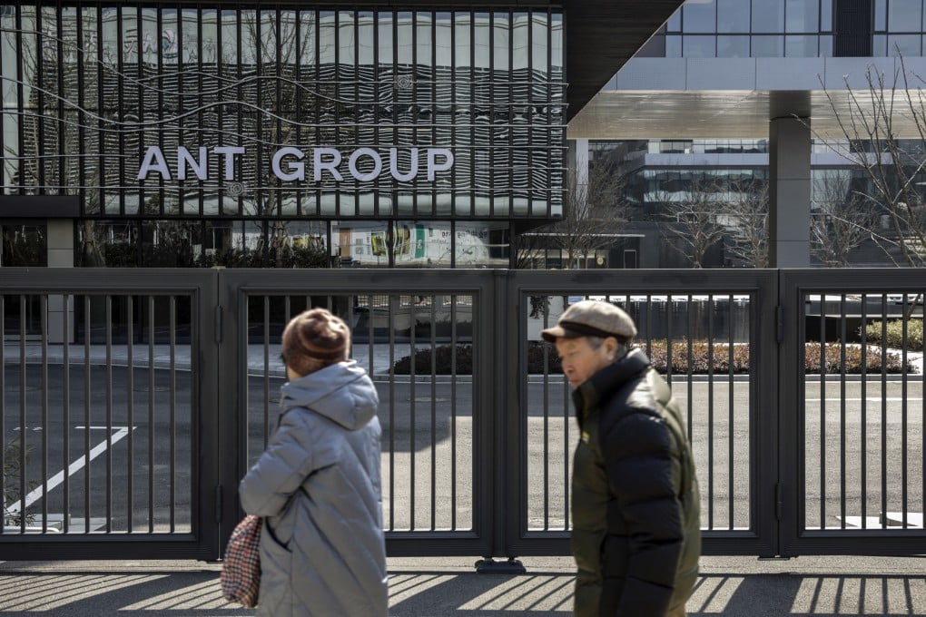 The Ant Group headquarters in Hangzhou, China, Feb. 21, 2022. Photo: Bloomberg