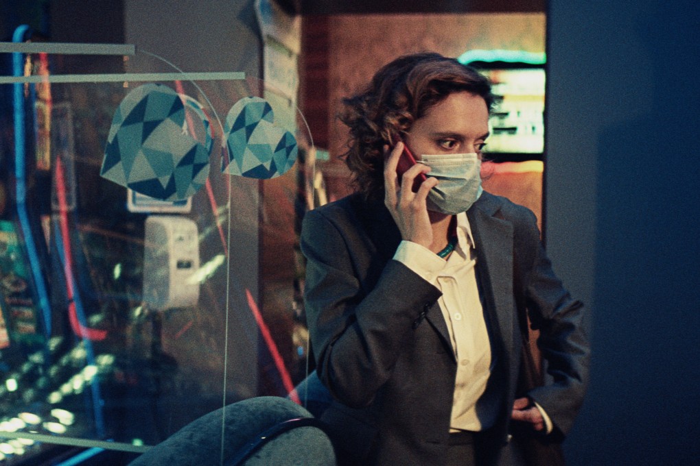 Katia Pascariu in a still from Bad Luck Banging or Loony Porn.