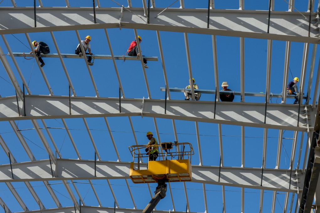 Bloomberg Economics estimated China’s infrastructure spending came to 23 trillion yuan in 2021 (US$3.4 trillion). Photo: Xinhua