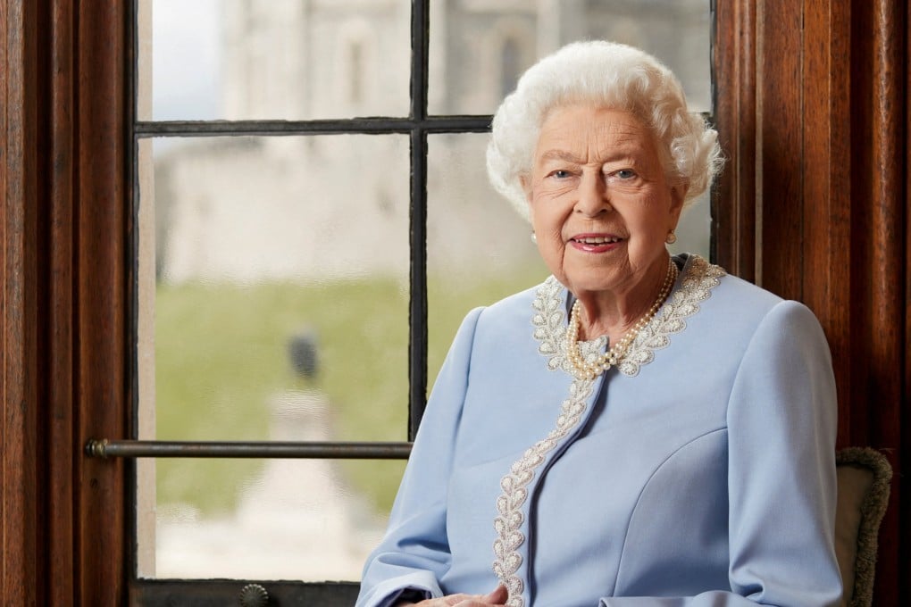 The official Platinum Jubilee portrait of Britain’s Queen Elizabeth, photographed at Windsor Castle. Photo: Royal Household/Ranald Mackechnie