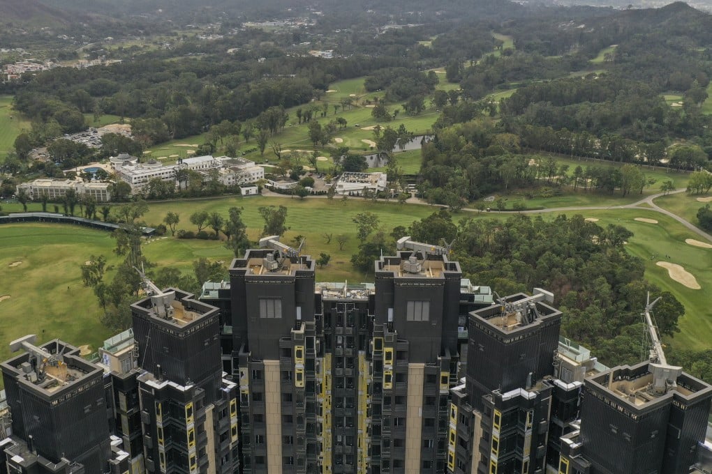 An aerial view of the Fanling golf club, taken on February 20, 2019. It has hundreds of old and valuable trees and a huge variety of wildlife. Photo: Winson Wong