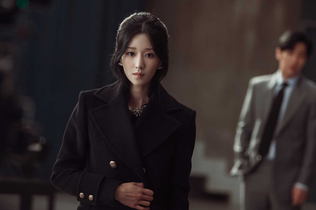 Seo Ye-ji in a still from Eve. Seo stars as a new face in high society who is out for revenge – her plan involves seducing the richest man in Korea.
