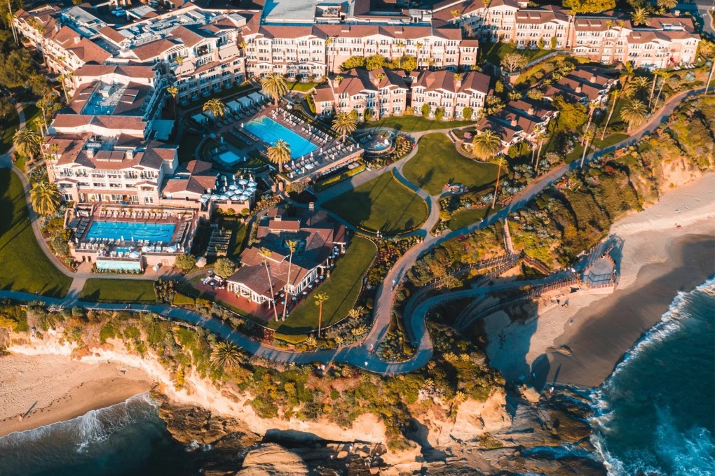 An aerial view of Montage Laguna Beach in California. Photo: Handout