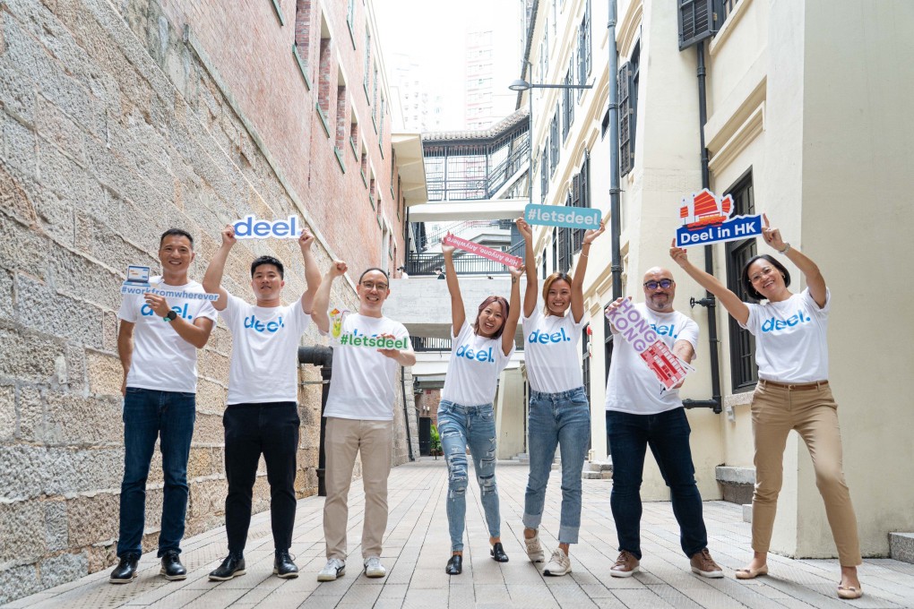 Deel announces its Hong Kong launch on Twitter. Photo: Twitter