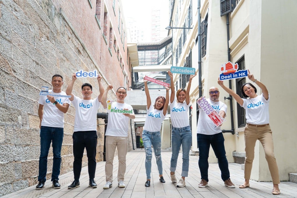 Deel announces its Hong Kong launch on Twitter. Photo: Twitter