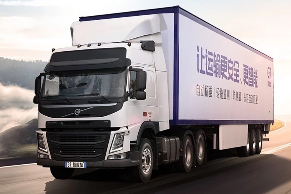 Road freight volume takes up more than 70 per cent of China’s total cargo transport, according to information provider Chyxx.com. Photo: Handout