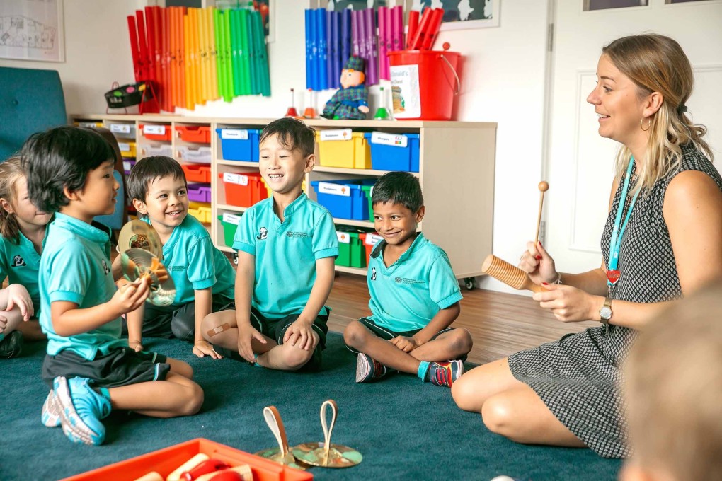 NAIS HK teachers look to build emotional connections with all their young students. Photos: Handout