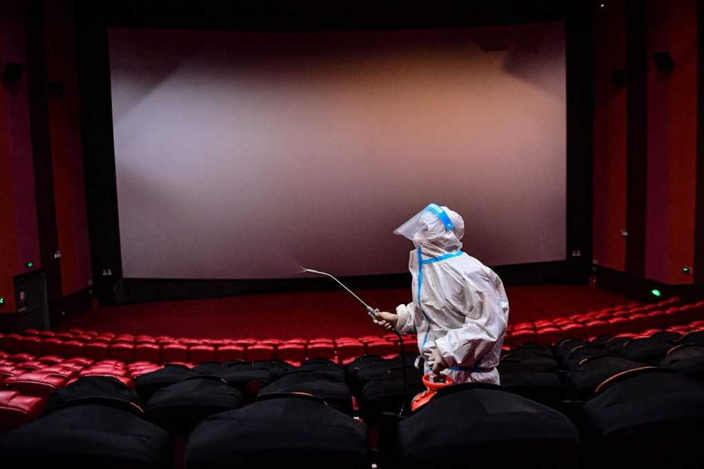 Cinema box office receipts hit 10-year low in China. Photo: AFP