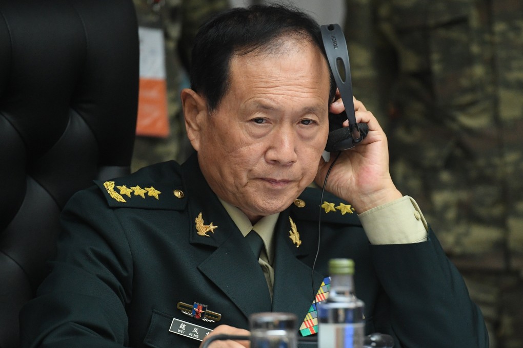 Chinese Defence Minister Wei Fenghe is expected to meet his American counterpart at the forum in Singapore. Photo: AP