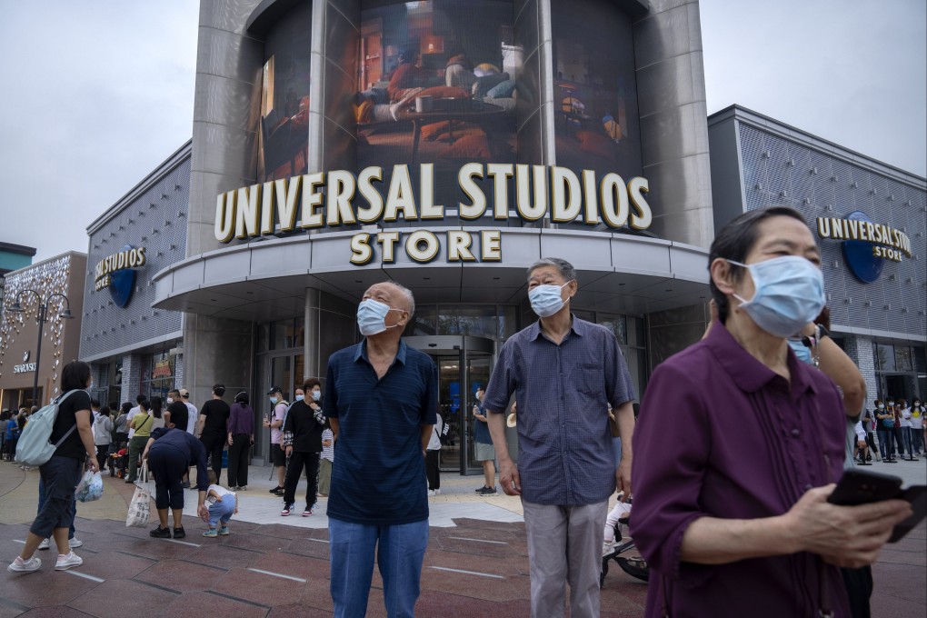 The world’s largest Universal Studios theme park, in Beijing, has been closed since May 1. Photo: AP