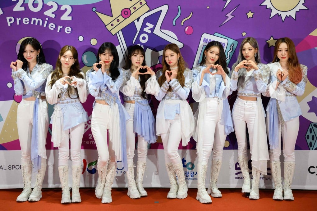 K-pop girl group WJSN at KCON Seoul 2022 in Seoul on May 8, 2022. A controversy is brewing over the group’s recent win on the popular TV series Queendom 2. Photo: AFP