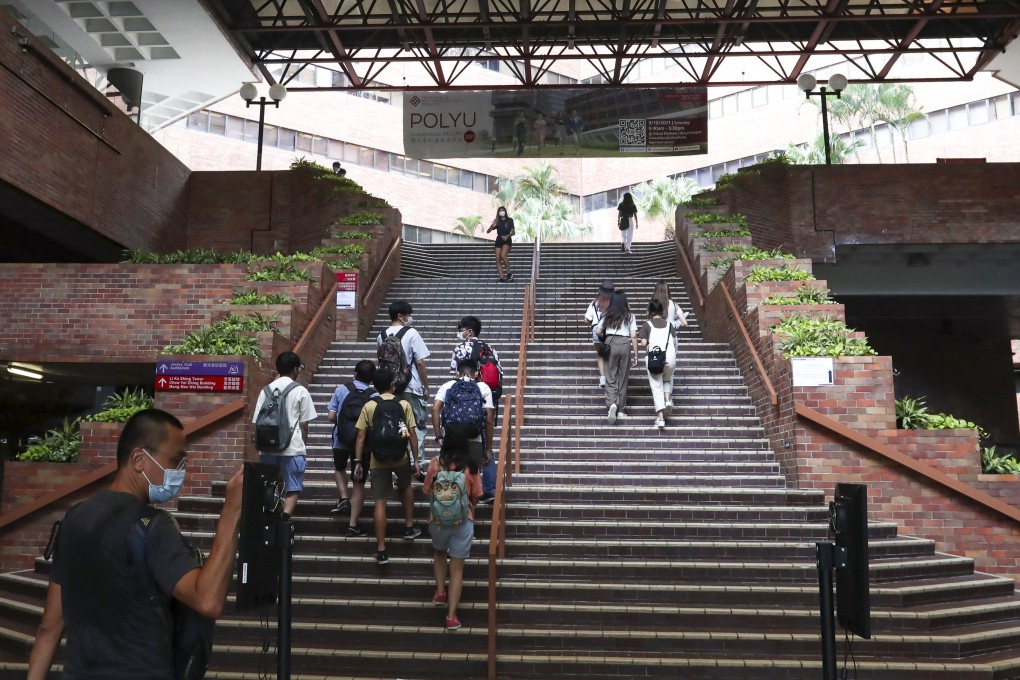 Polytechnic University’s strength in research was highlighted in the World University Rankings 2023. Photo: Jonathan Wong