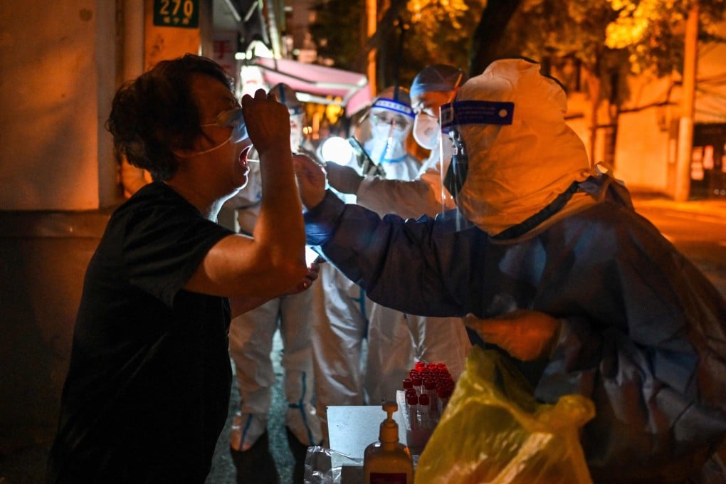 Mass PCR testing is a cornerstone of China’s zero-Covid policy but analysts warn resources could be diverted from better long-term strategies. Photo: AFP